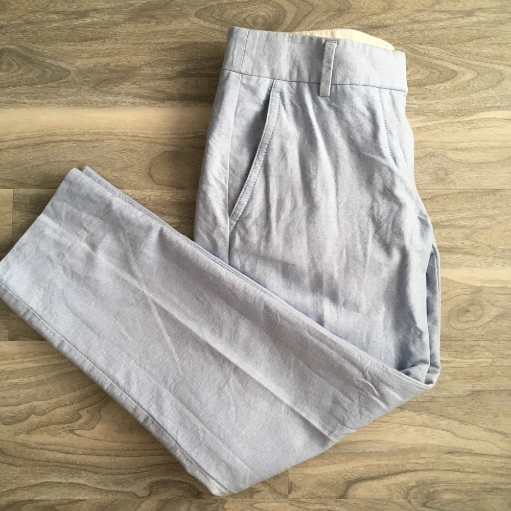 J crew light blue skimmer pants 2